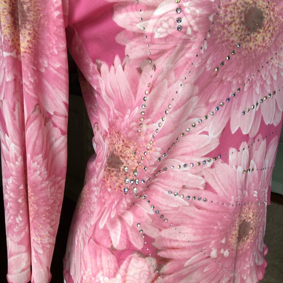 Express Tops - Express pink floral top